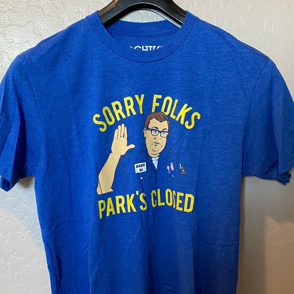 Christmas Vacation inspired "Sorry Folks" - Chive Tees T-Shirt - Size M